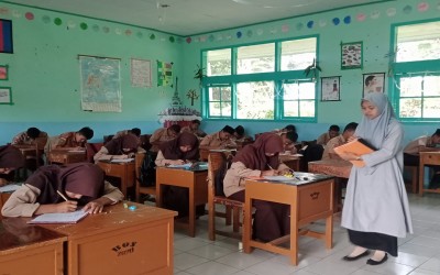Penentuan Minat Bakat Siswa Kelas IX MTsN Tanah Datar Ikuti Tes IQ