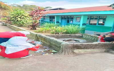 Peringati Hari Lingkungan Hidup Sedunia, MTsN 3 Tanah Datar Gelar Aksi Bersih-Bersih