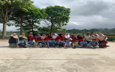 Kegiatan pertandingan persahabatan di MAS Salimpaung